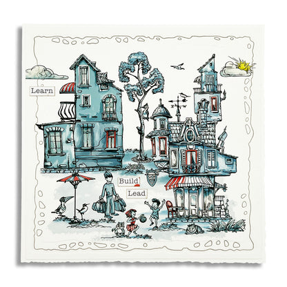 #1234 - A6 Stamp Set - Tudor Cottage