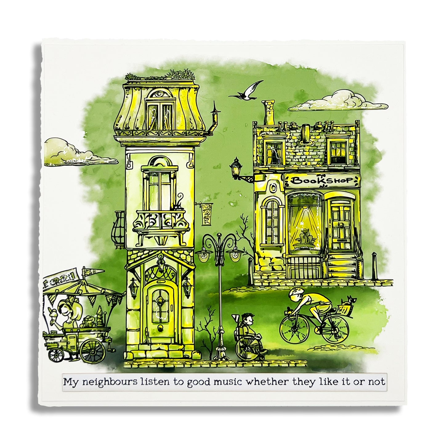 #1234 - A6 Stamp Set - Tudor Cottage