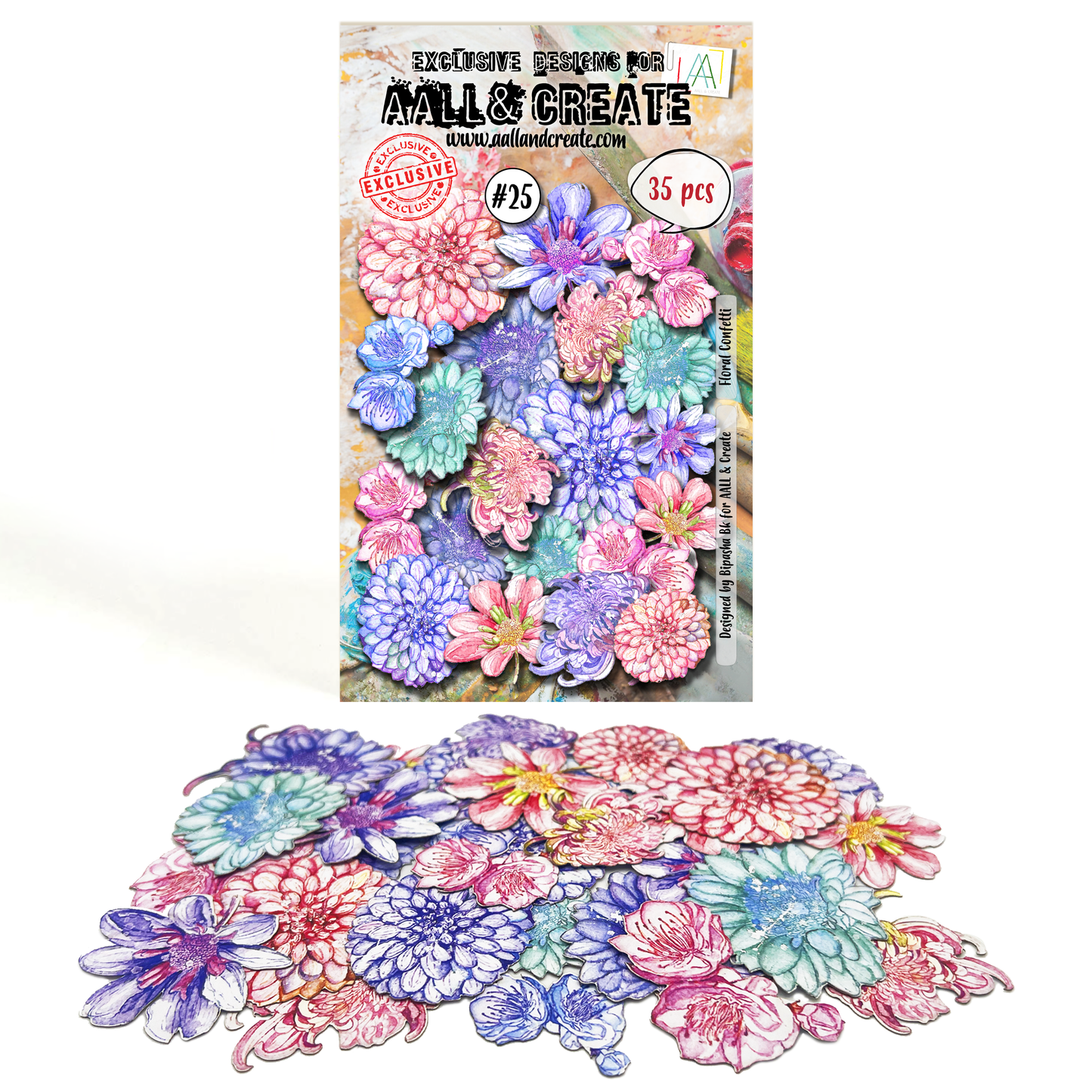 #25 - Ephemera Die-Cuts - Floral Confetti