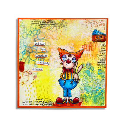 #1207 - A7 Stamp Set - Clown Dee