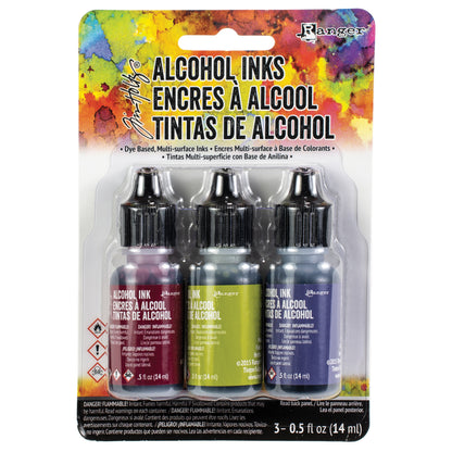 Ranger Tim Holtz Alcohol Ink .5oz 3 Pcs - Farmers Market
