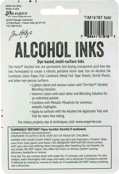 Ranger Tim Holtz Alcohol Ink .5oz 3 Pcs - Nature Walk