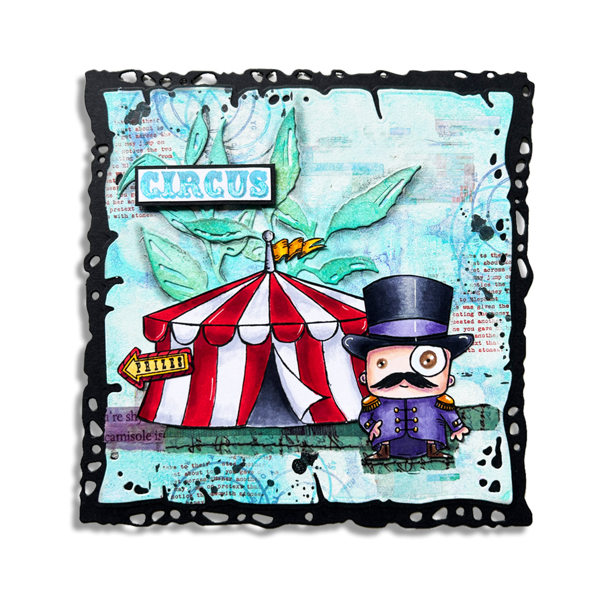 #1206 - A6 Stamp Set - The Big Top