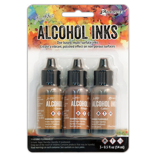 Ranger Tim Holtz Alcohol Ink .5oz 3 Pcs - Cabin Cupboard