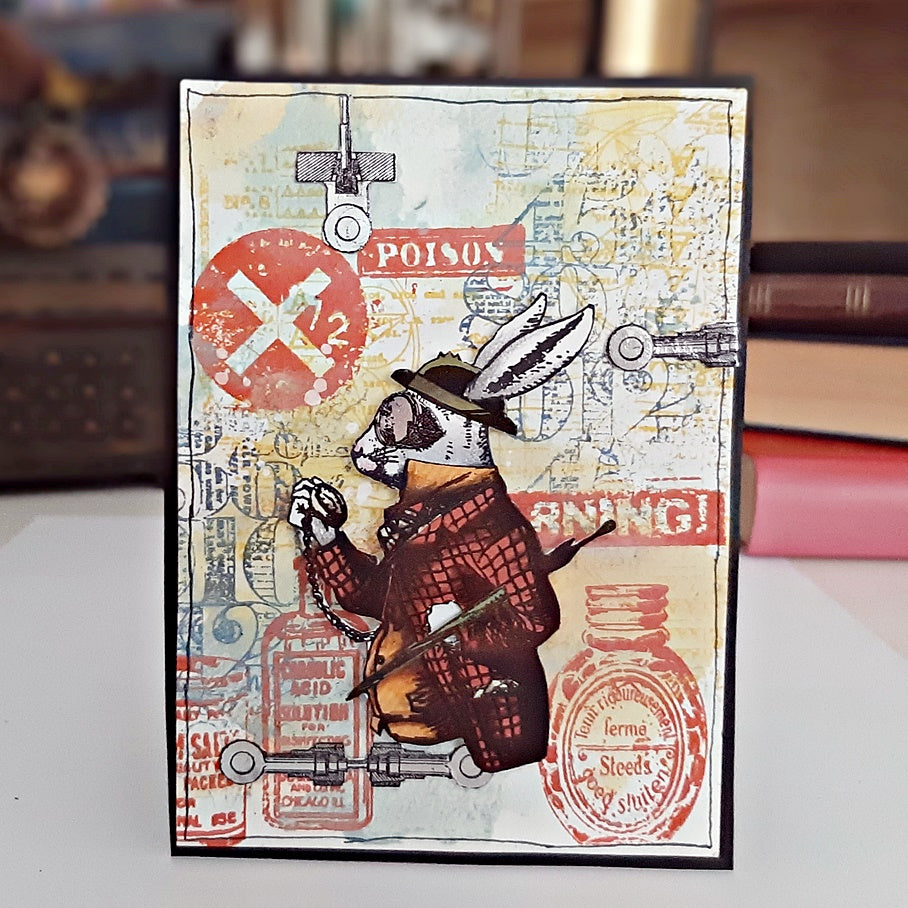 #431 - A7 Clear Stamp Set - Apothecary Bottles
