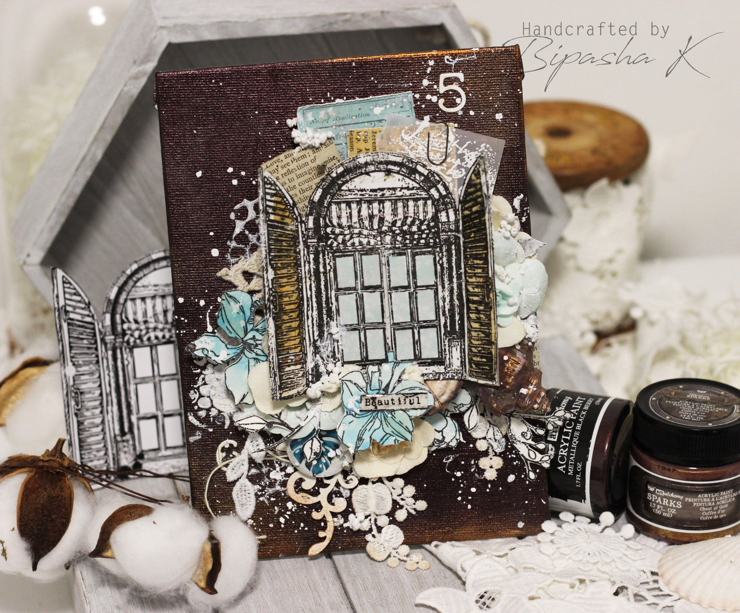 TP-268 - A5 Clear Stamp Set - Shuttered Window