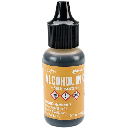 Ranger Tim Holtz Alcohol Ink .5oz - Butterscotch