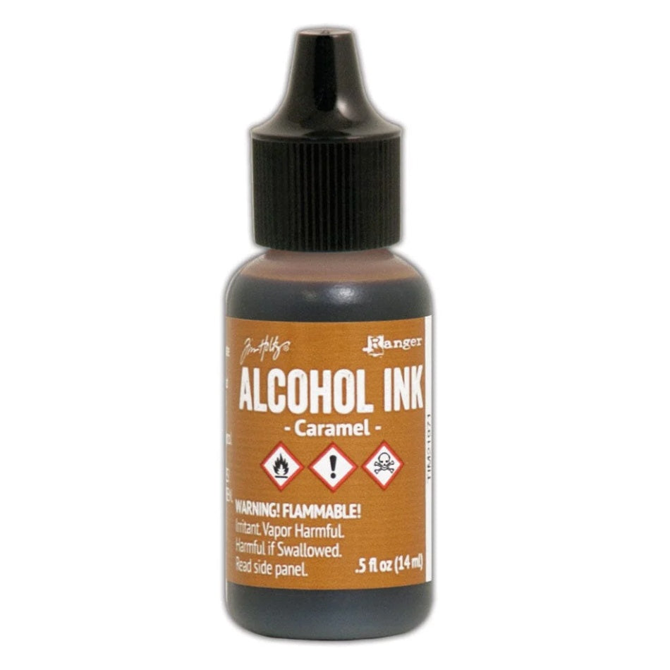 Ranger Tim Holtz Alcohol Ink .5oz - Caramel