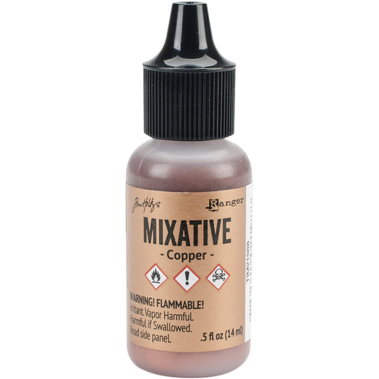 Ranger Tim Holtz Alcohol Ink Metallic Mixatives - Copper Metallic Mixative