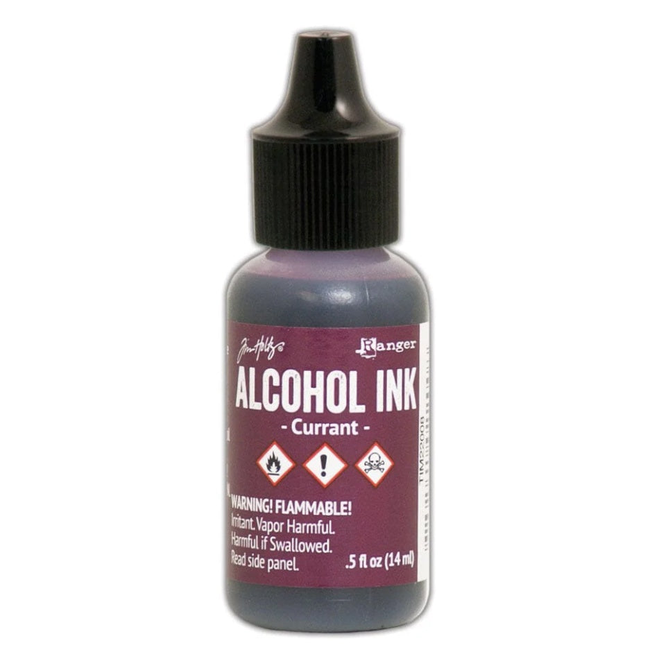 Ranger Tim Holtz Alcohol Ink .5oz - Currant