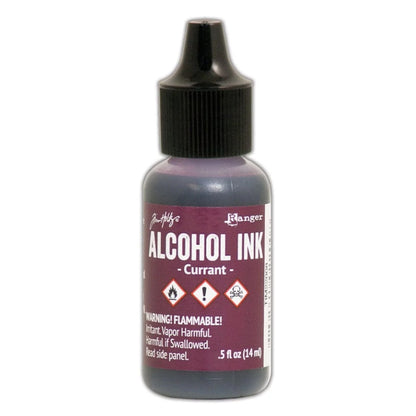 Ranger Tim Holtz Alcohol Ink .5oz - Currant