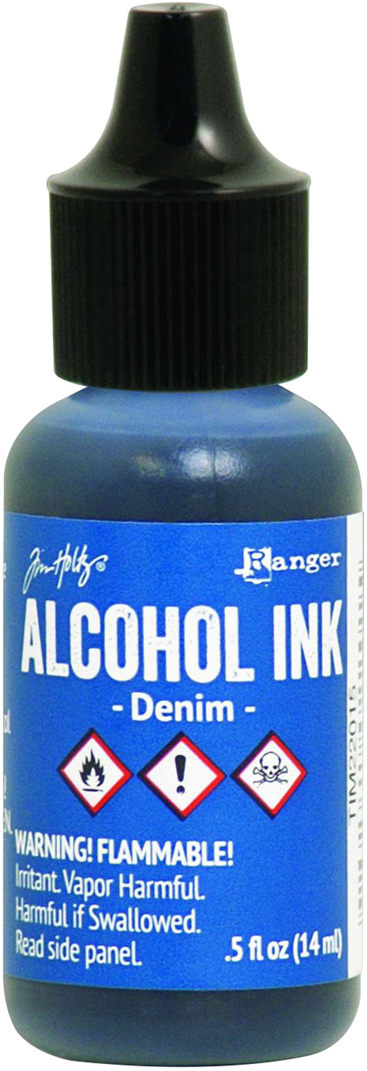 Ranger Tim Holtz Alcohol Ink .5oz - Denim
