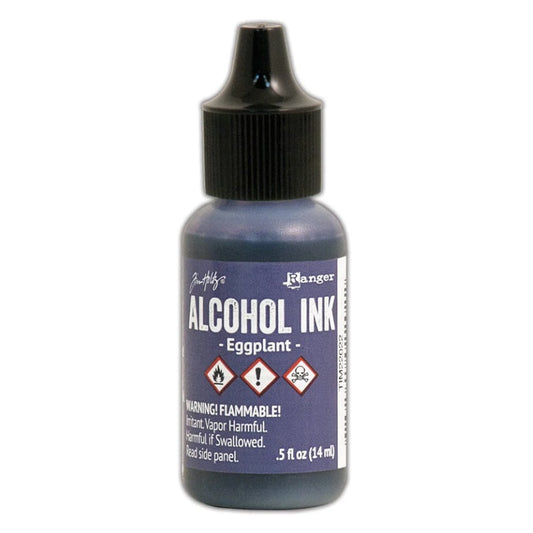 Ranger Tim Holtz Alcohol Ink .5oz - Eggplant