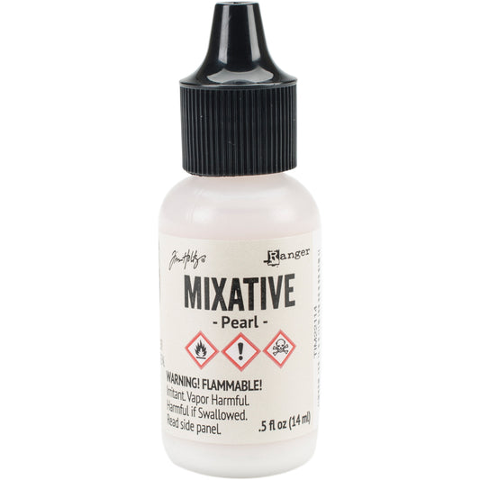 Ranger Tim Holtz Alcohol Ink Metallic Mixatives - Pearl Mixative