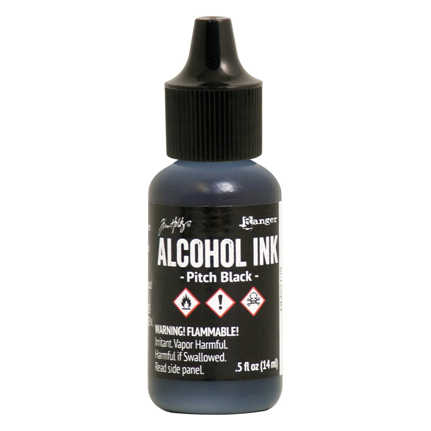 Ranger Tim Holtz Alcohol Ink .5oz - Pitch Black