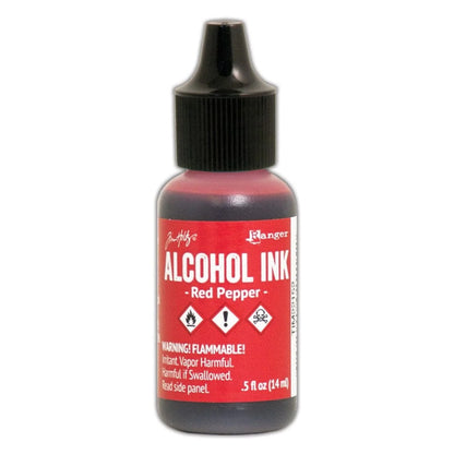 Ranger Tim Holtz Alcohol Ink .5oz - Red Pepper