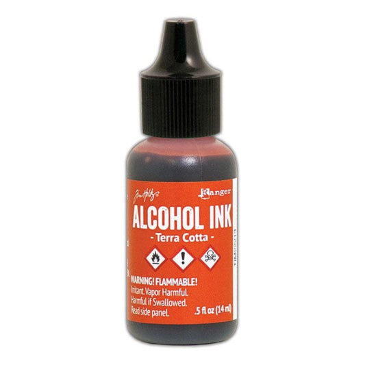 Ranger Tim Holtz Alcohol Ink .5oz - Terra-Cotta