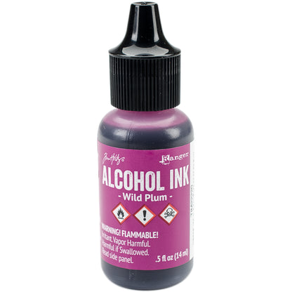 Ranger Tim Holtz Alcohol Ink .5oz - Wild Plum