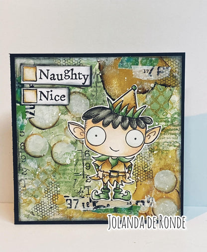 TP-741 - A7 Clear Stamp Set - Lil Elf