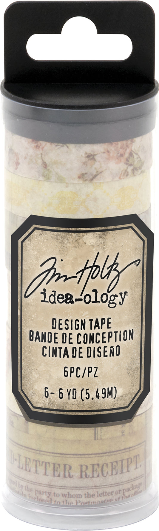 Idea-ology Tim Holtz Design Tape 6 Pcs - Remnants