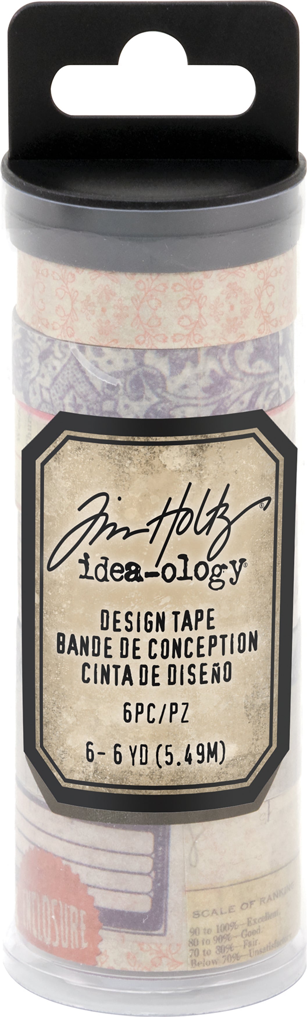Idea-ology Tim Holtz Design Tape 6 Pcs - Merchant