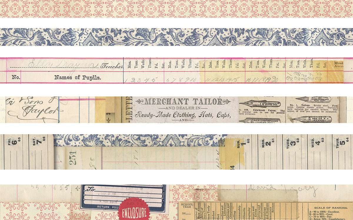 Idea-ology Tim Holtz Design Tape 6 Pcs - Merchant