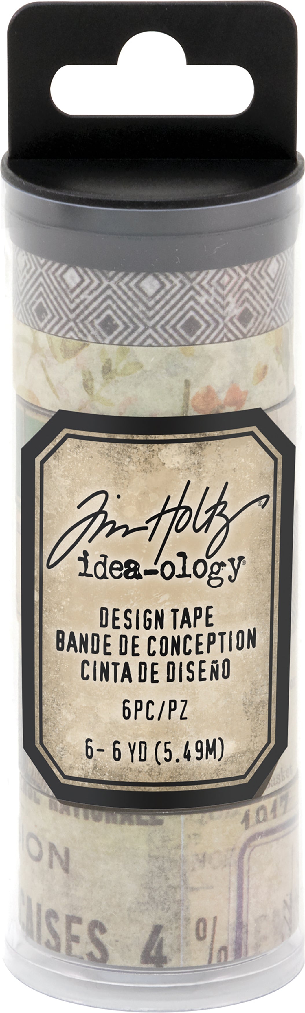 Idea-ology Tim Holtz Design Tape 6 Pcs - Collector