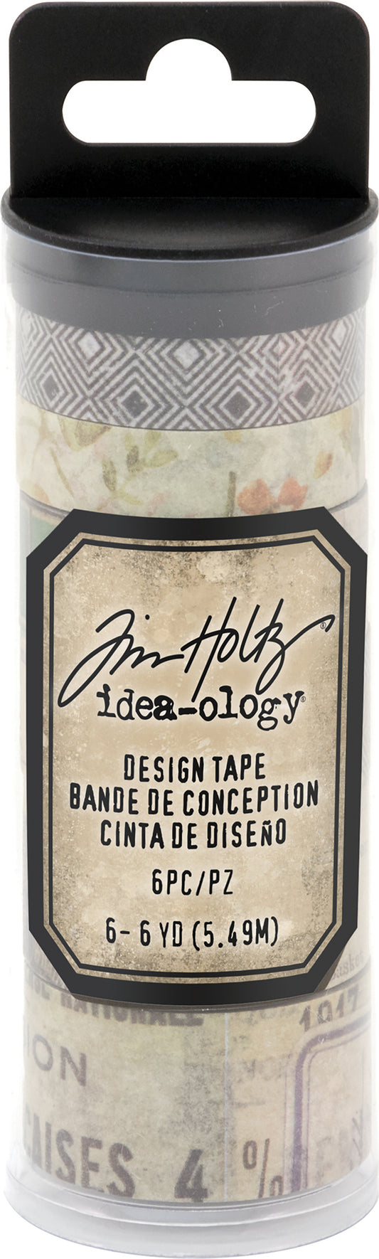 Idea-ology Tim Holtz Design Tape 6 Pcs - Collector