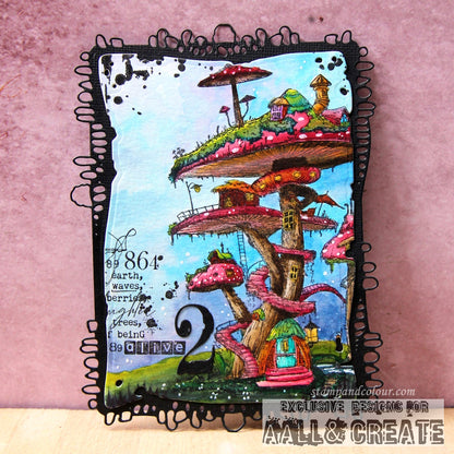 TP-1096 - A6 Stamp Set - Hymenium Havens