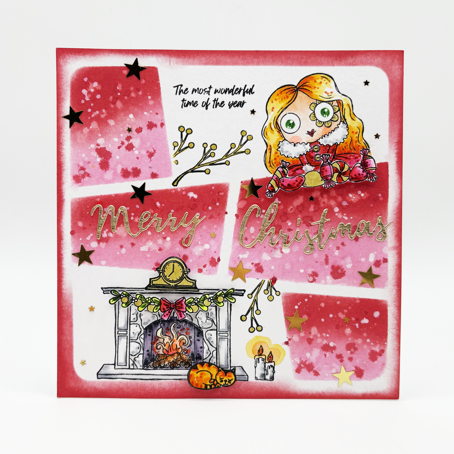 Janet Klein Christmas A7 Stamps Bundle