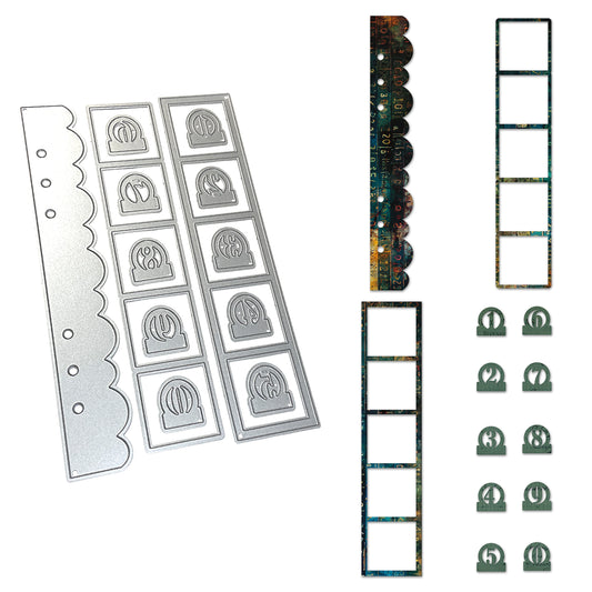 Elizabeth Craft Designs Bonanical Blend - Die Photoframe Inlay - Ships from 28th August