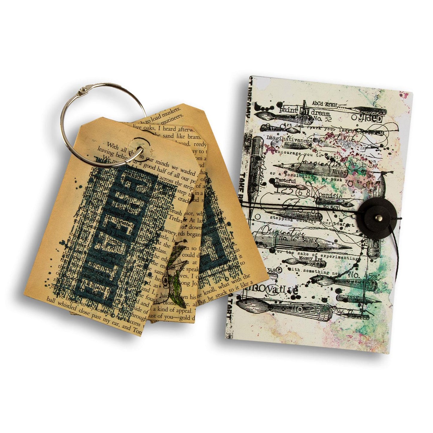 TP-919 - A6 Clear Stamp Set - Inking Gears