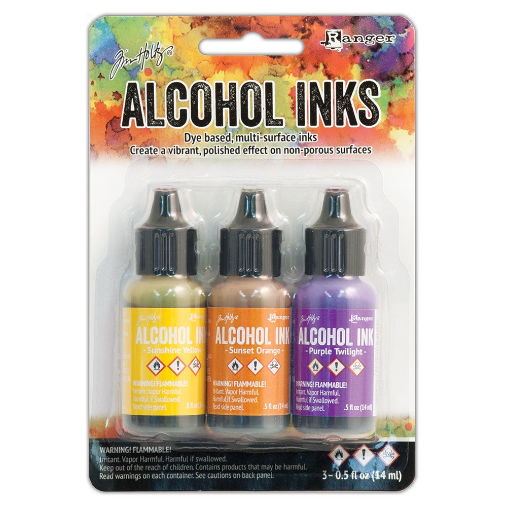 Ranger Tim Holtz Alcohol Ink .5oz 3 Pcs - Summit View