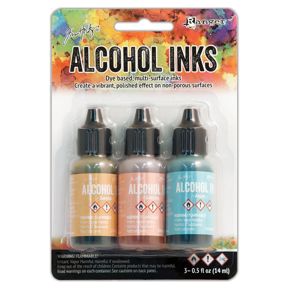 Ranger Tim Holtz Alcohol Ink .5oz 3 Pcs - Lakeshore