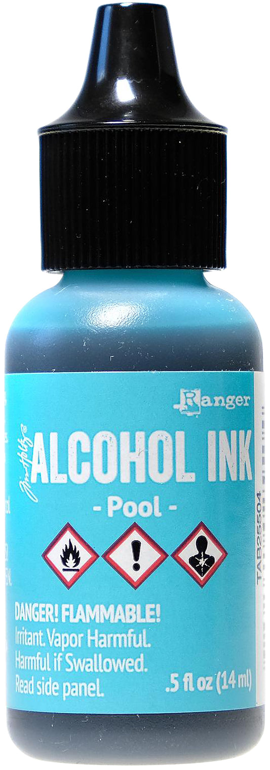 Ranger Tim Holtz Alcohol Ink .5oz - Pool