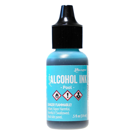 Ranger Tim Holtz Alcohol Ink .5oz - Pool