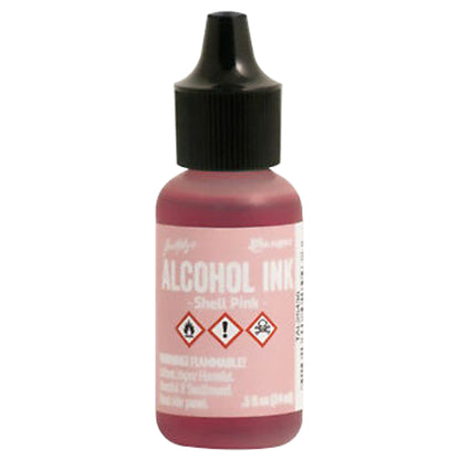 Ranger Tim Holtz Alcohol Ink .5oz - Shell Pink