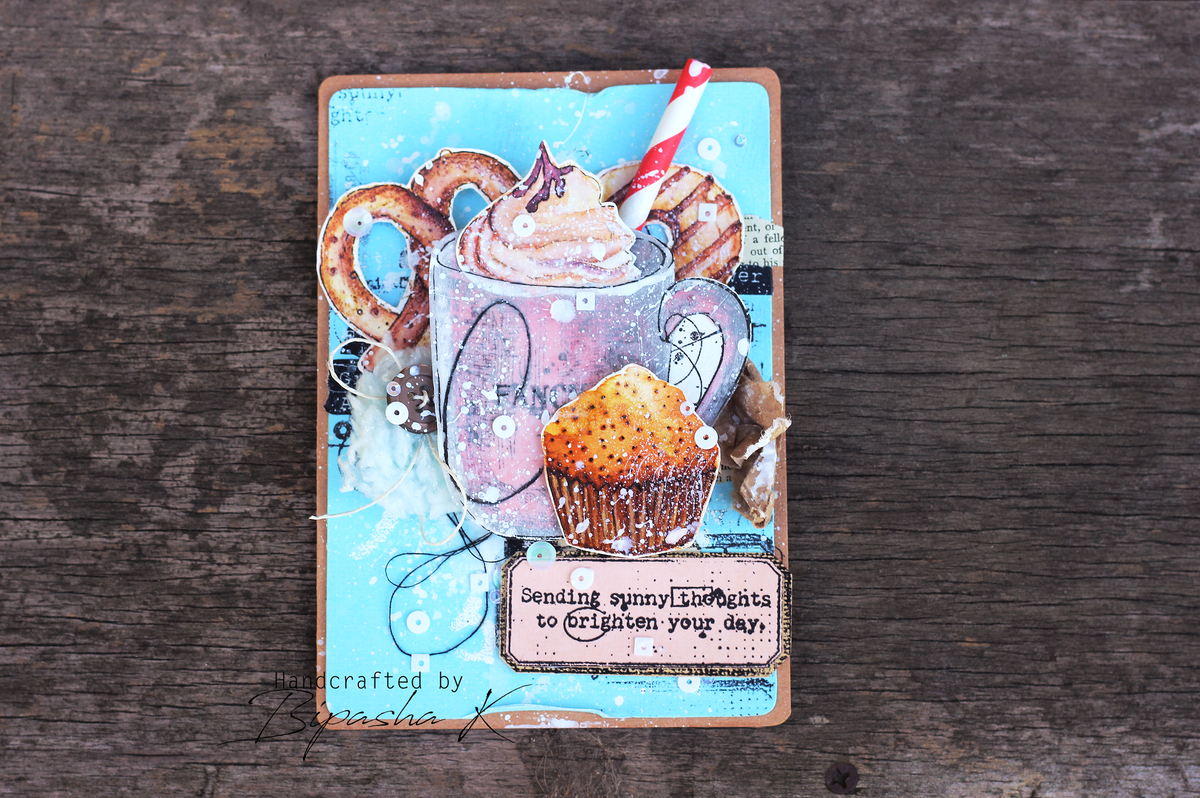 TP-643 - A5 Clear Stamp Set - Hot Drinks