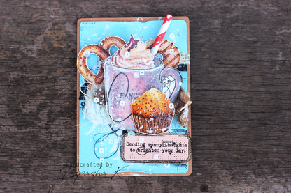 TP-643 - A5 Clear Stamp Set - Hot Drinks