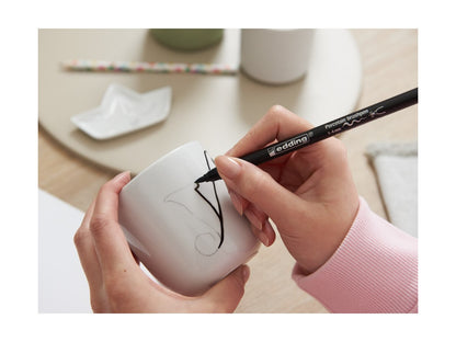 Edding Porcelain Brush Pen Set Bundle