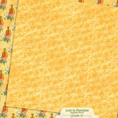 Graphic45 Lost in Paradise - Updated Keepsake Kit with Metal Die-Set Preorder*