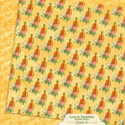 Graphic45 Lost in Paradise - Updated Keepsake Kit with Metal Die-Set Preorder*