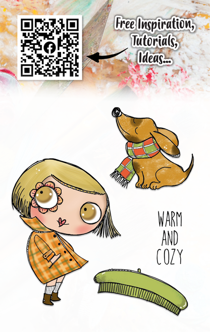 #426 - A7 Clear Stamp Set - Warm & Cosy