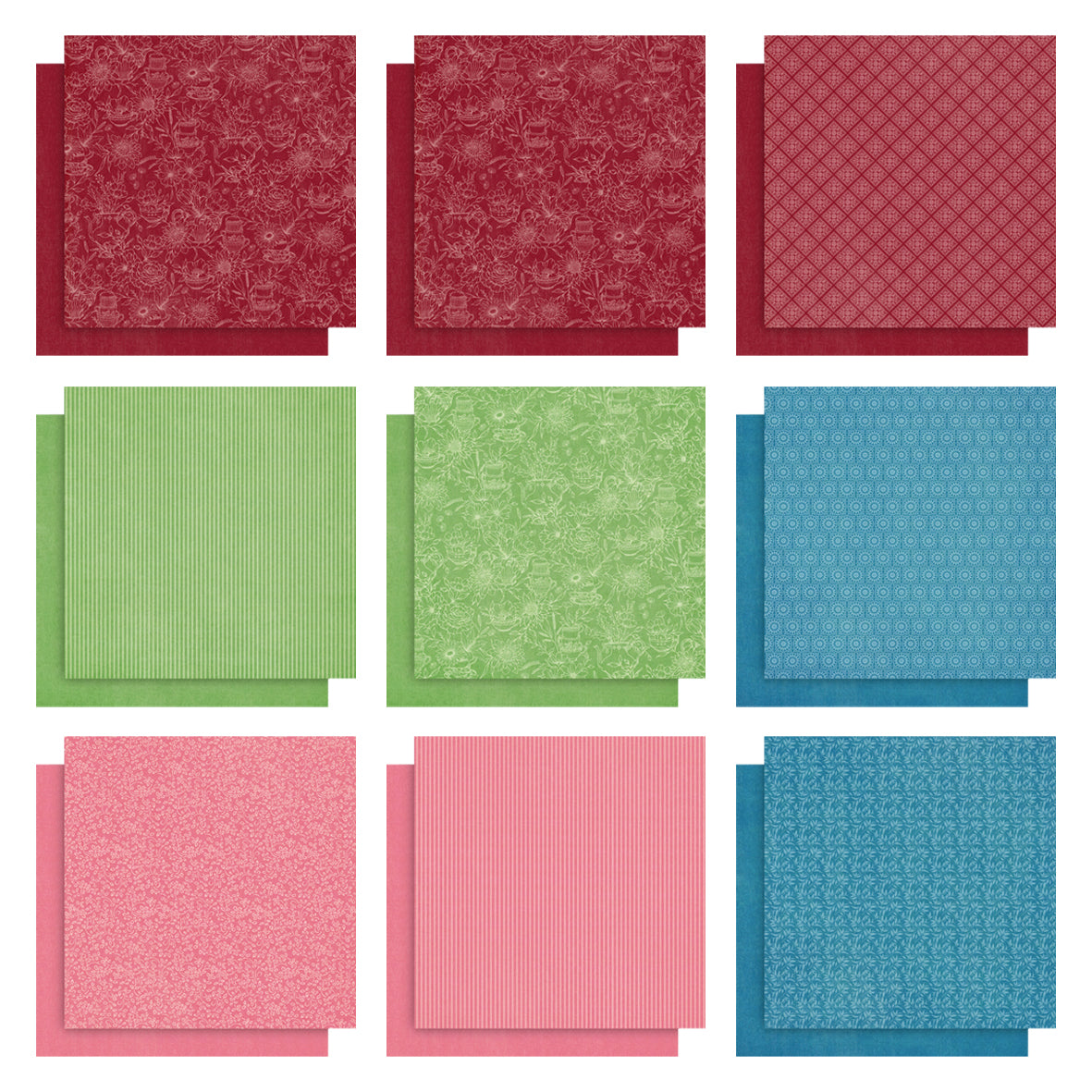 Graphic 45 Season to Celebrate 12x12 Inch Patterns & Solids Pack