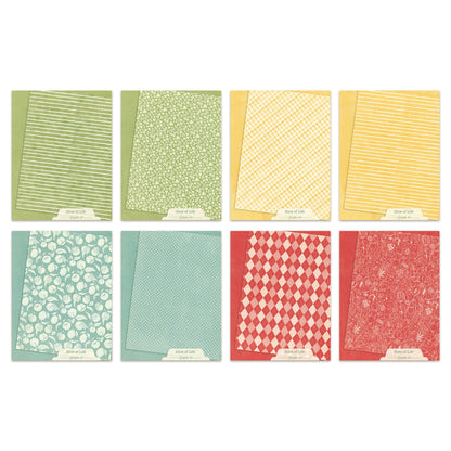 Graphic 45 Slice of Life 8,5x11 Inch Patterns & Solids Pack