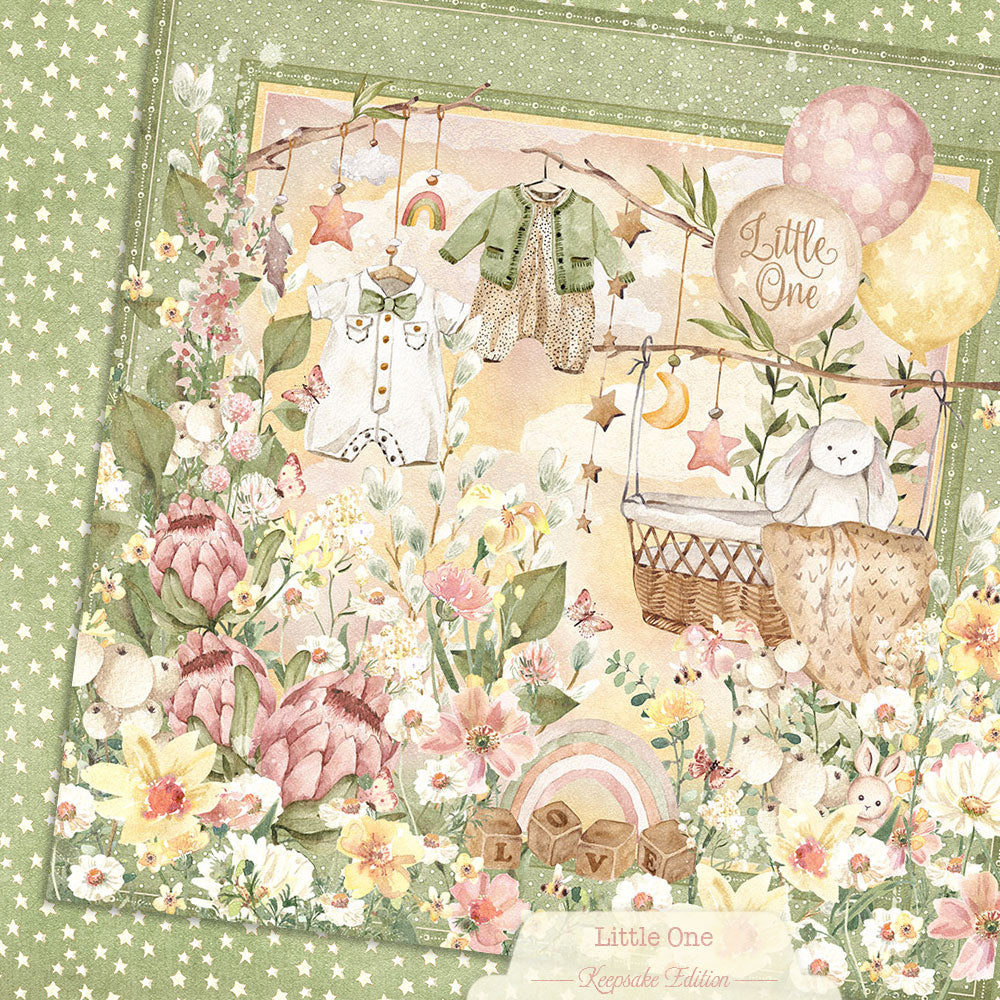 Graphic45 Little One Keepsake Kit with Exclusive Metal Die-Set ~ Ship from 31st Aug