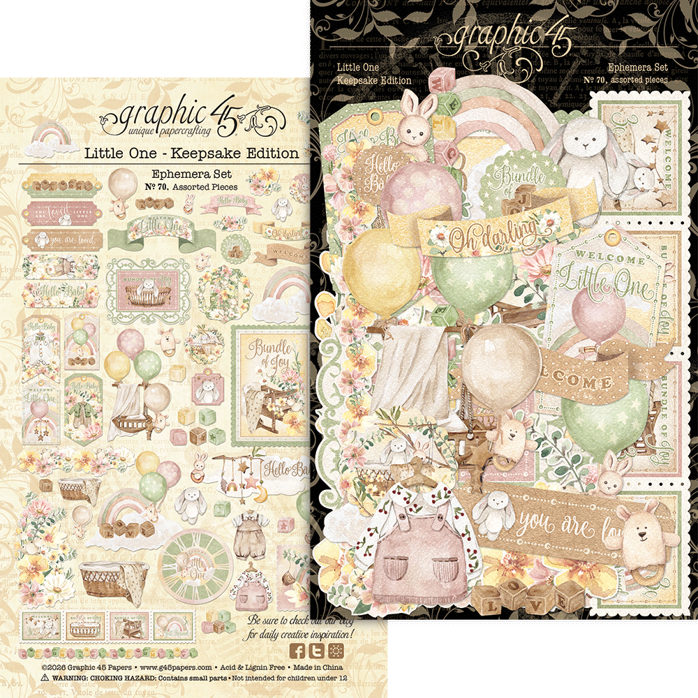 Graphic45 Little One Keepsake Edition ~ Ship from 31st Aug