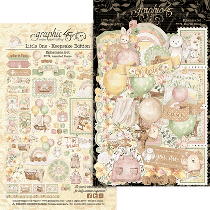 Graphic45 Little One Keepsake Kit with Exclusive Metal Die-Set ~ Ship from 31st Aug