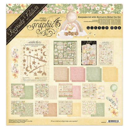 Graphic45 Little One Keepsake Kit with Exclusive Metal Die-Set ~ Ship from 31st Aug