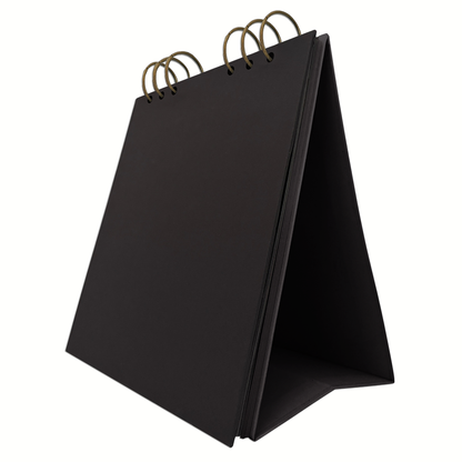 Graphic45 8x8 Easel Art Album - Black Preorder*
